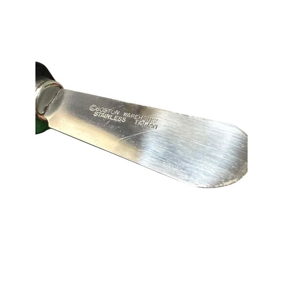 Boston Warehouse Christmas Cheese & Butter Spreaders Set of 4 Resin NEW - Picture 8 of 8